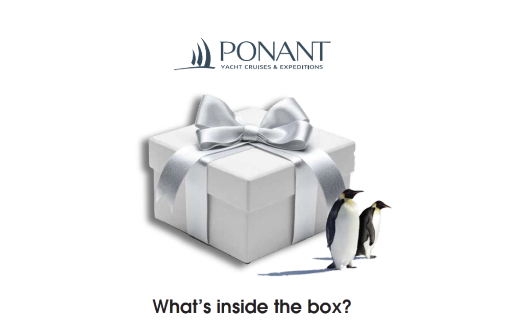 Hyper Hyper Marketing Creative Concepts Ponant Luxury Cruise Line What's Inside the Box?